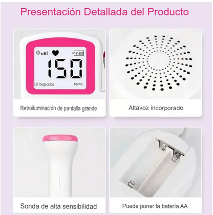 Monitor fetal de frecuencia cardiaca